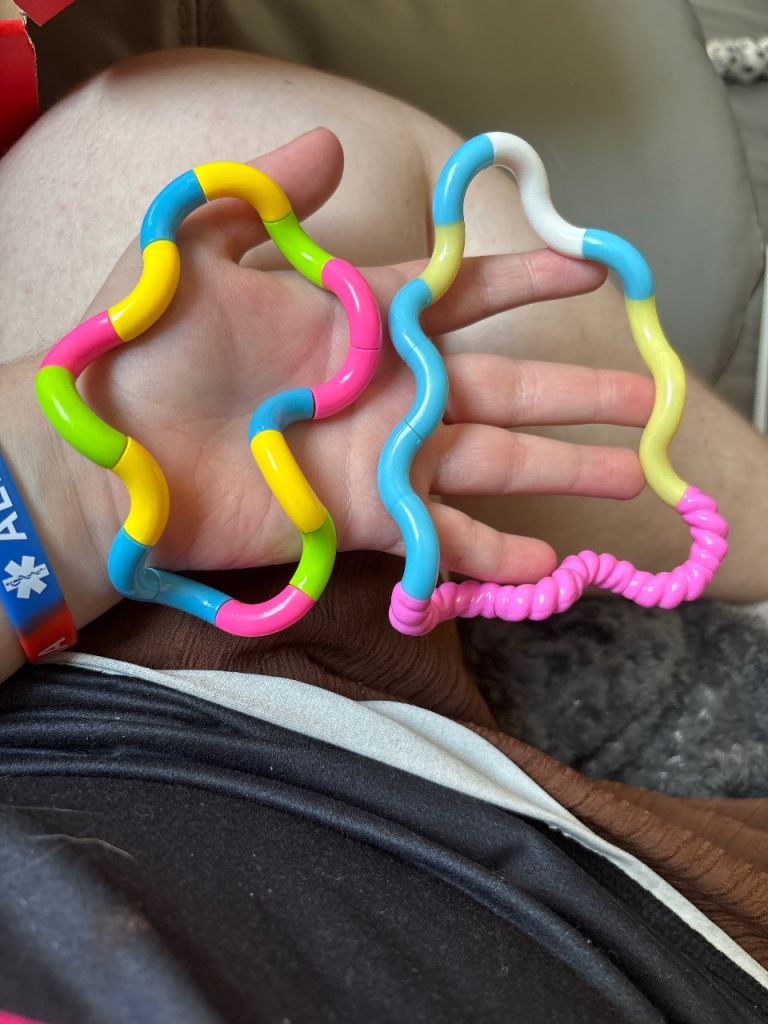 Multicoloured Fidget Toy / Tangle – Good Condition