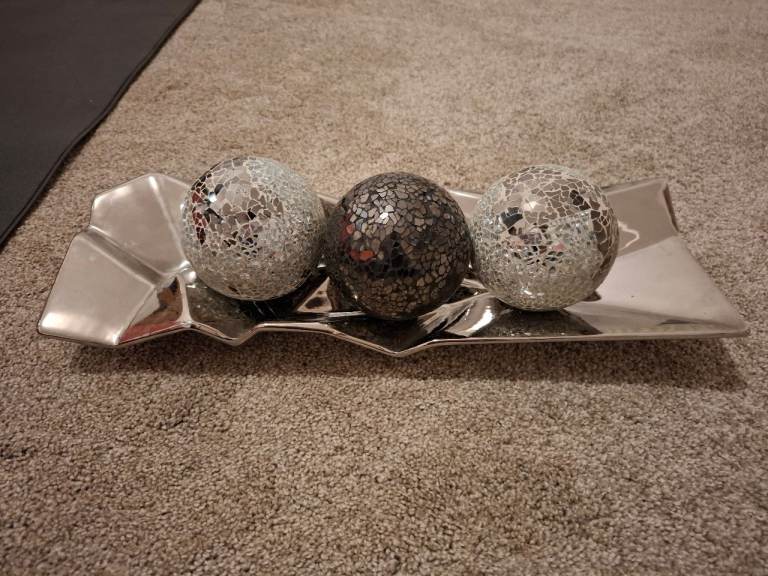 image for Silver Dish Ornament