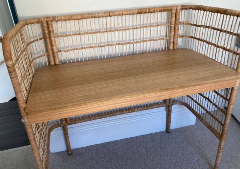Fryskas Ikea bamboo desk