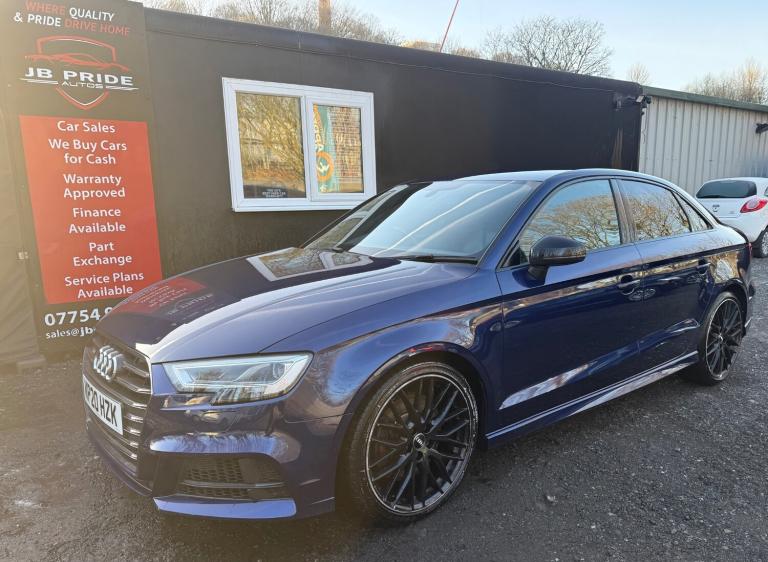 2020 Audi A3 S3 TFSI 300 Quattro Black Edition 4dr S Tronic SALOON Petrol Automatic