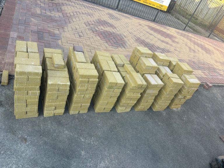 Yellow Cement Bricks