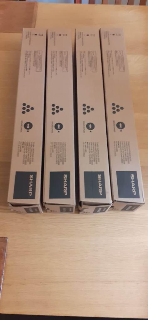 100% Genuine Brand New ORIGINAL SHARP MX61GT - 12 Laser Toner Cartridges - BUY ME £500 BEST BARGAIN