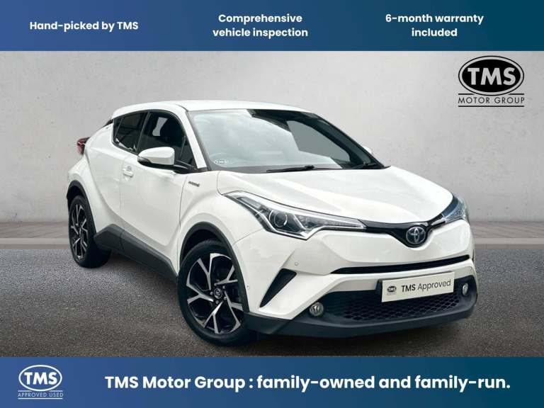 2019 Toyota C-HR 1.8 VVT-h Design CVT Euro 6 (s/s) 5dr HATCHBACK Petrol/Electric Hybrid Automatic