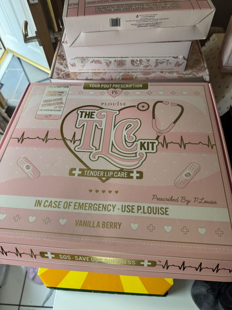 P.Louise The TLC Kit - Vanilla Berry Lip Care Set, New