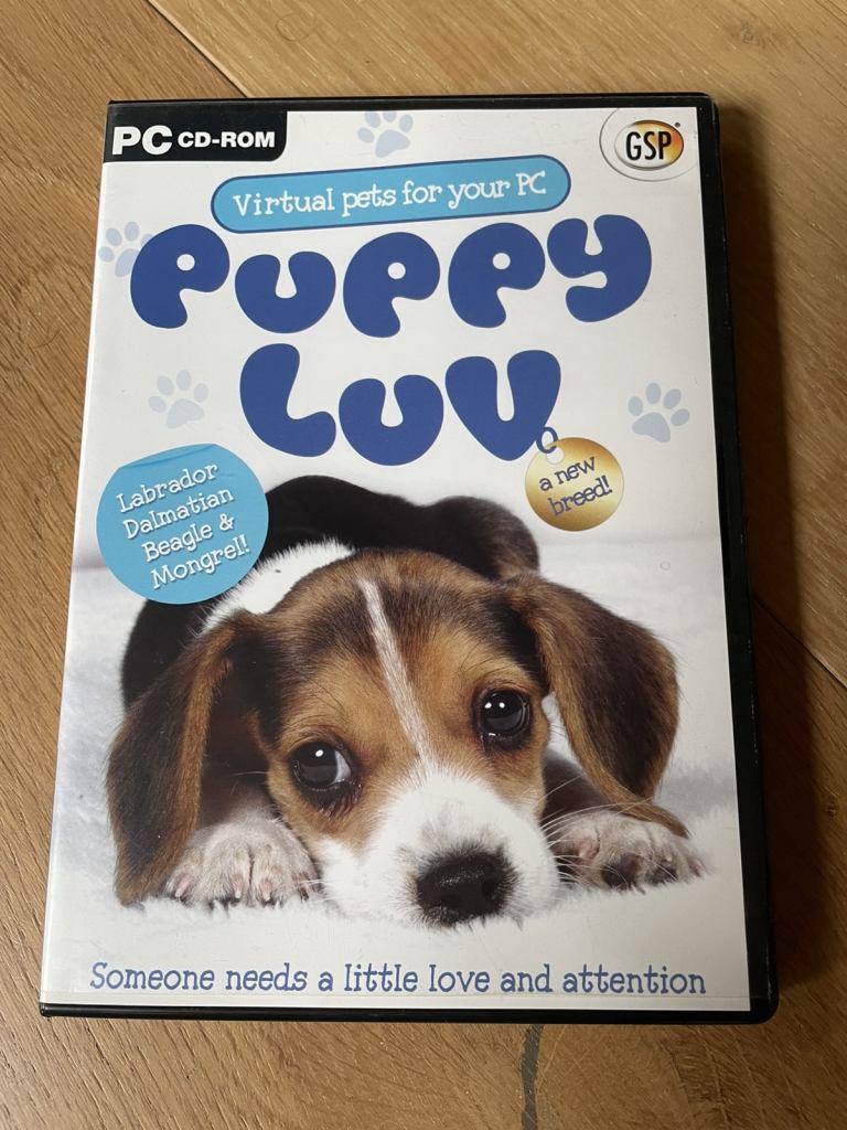 Retro Game ~ Puppy Luv: A New Breed (PC CD -Rom)