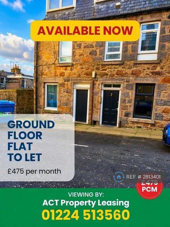 1 bedroom flat in Bank St, Aberdeen, AB11 (1 bed) (#2813401)