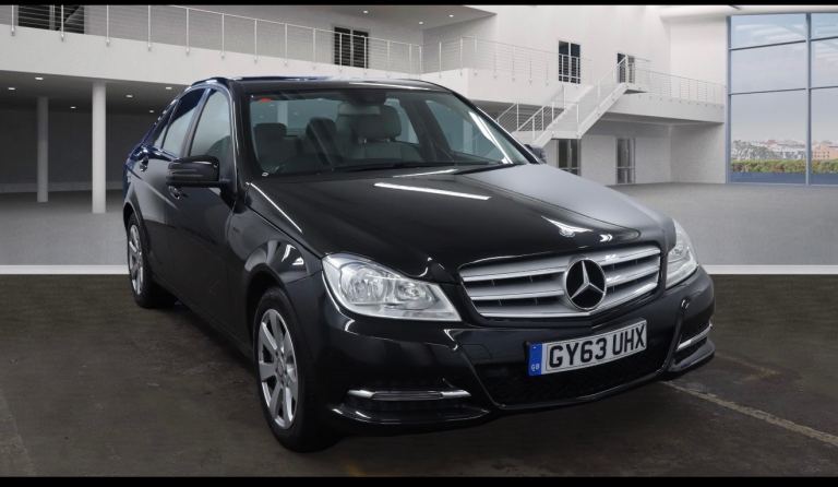 2014 Automatic Mercedes-Benz, C CLASS, 2.1 CDI Diesel 4 doors Black