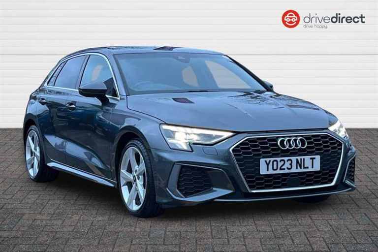 2023 Audi A3 1.0 TFSI 30 S line Sportback 5dr Petrol Manual Euro 6 (s/s) (110 ps) Hatchback Petro...
