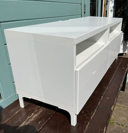 IKEA Besta TV Bench Unit - white, 120x42x48cm