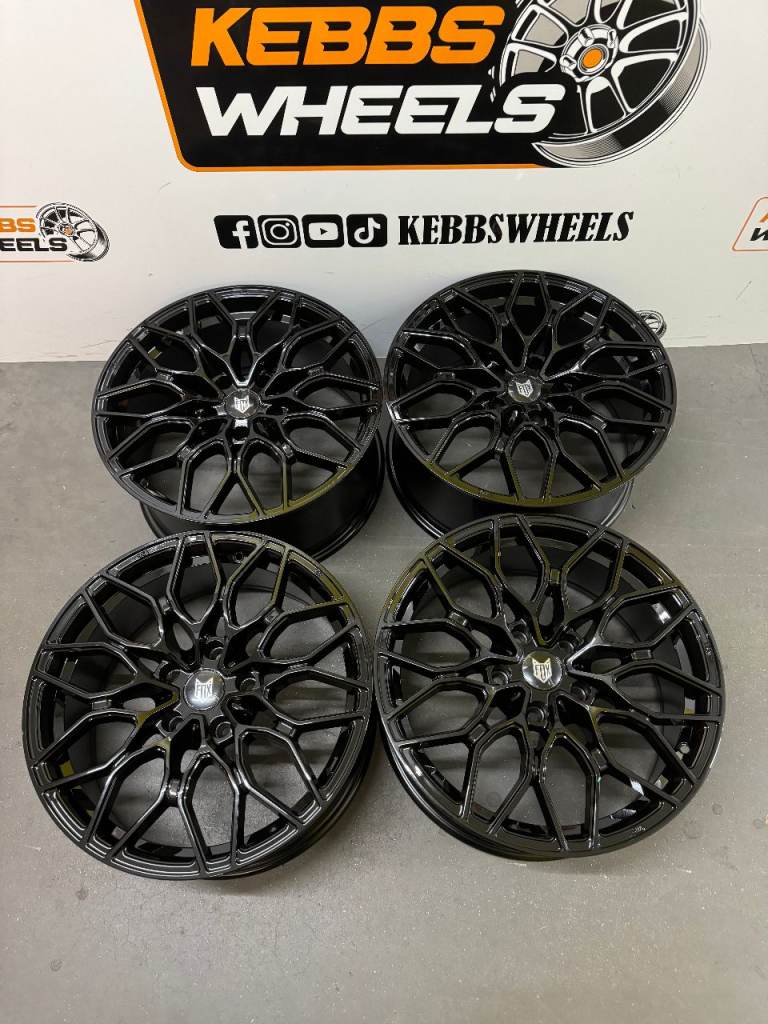 19″ BMW FOX FX9 ALLOY WHEELS 1 Series 2 Series 3 Series 4 Series 5 Series 6 Series