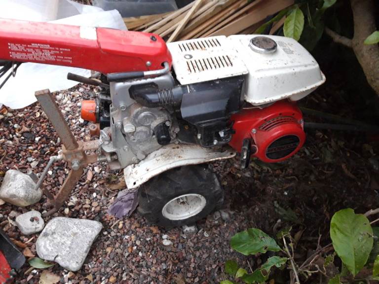 Honda F410 rotavator mini tractor vintage little used 