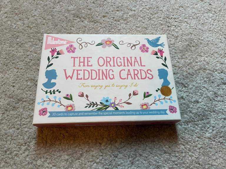 Wedding Milestone Cards