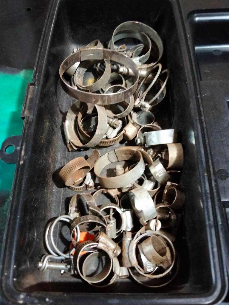 A selection of Jubilee clips new and used 