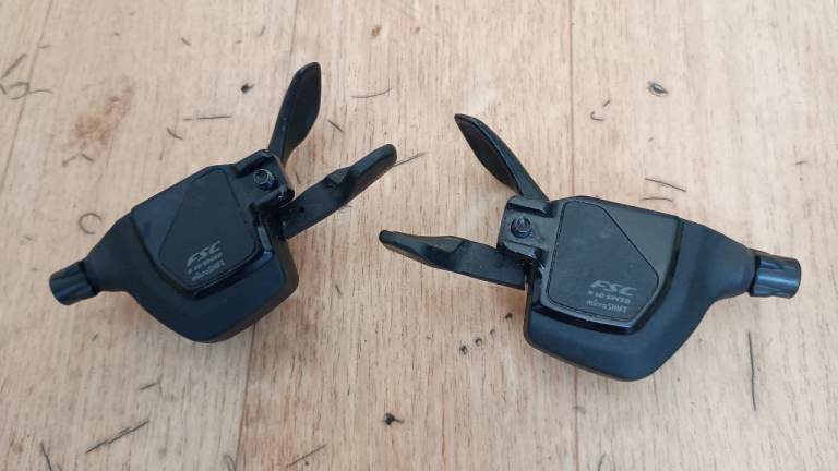 FSC microSHIFT 9/10 Speed Bike Shifters - Good Condition