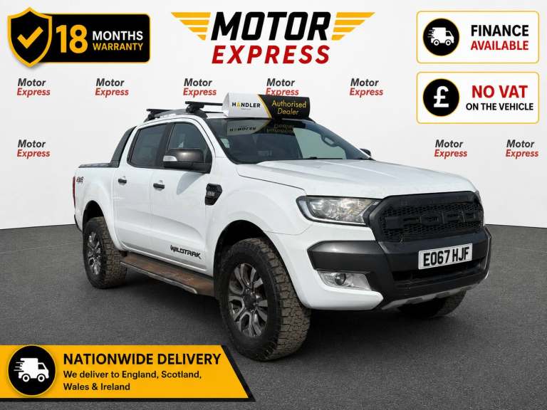 2017 Ford Ranger Pick Up Double Cab Wildtrak 3.2 TDCi 200 Auto PICK UP Diesel Automatic