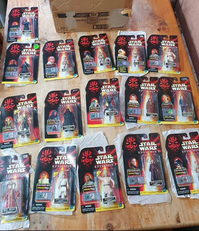 image for Box of 16 Episode 1 The phantom menace star wars