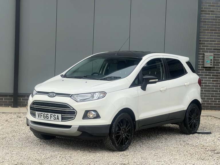 FORD ECOSPORT 1.0 T EcoBoost Titanium S White Manual Petrol 2017
