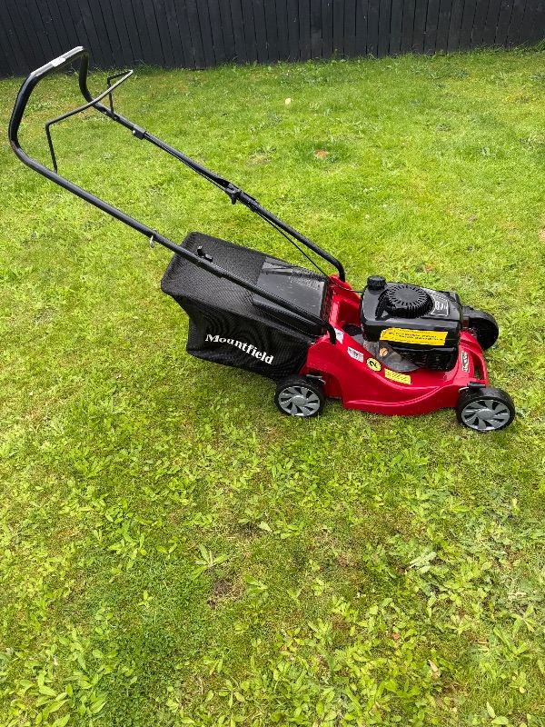 Petrol lawnmower 