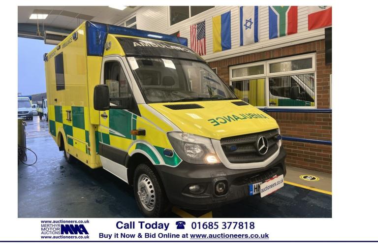 2018 Mercedes-Benz Sprinter 3.0CDI 190PS AUTO WAS BODY AMBULANCE / CAMPER -----------------------...