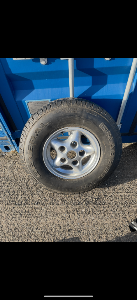 Defender td5 wheels