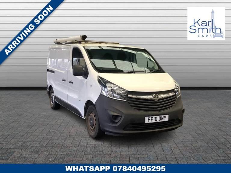 2016 Vauxhall Vivaro 2900 1.6CDTI 90PS ecoFLEX H1 Van PANEL VAN DIESEL Manual