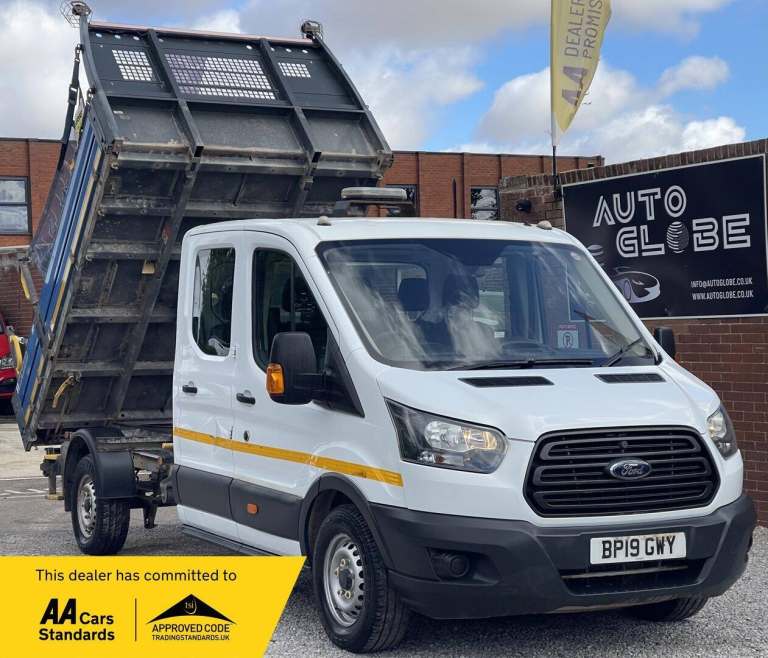 2019 Ford Transit 2.0 350 EcoBlue RWD L3 H1 Euro 6 4dr (DRW) CHASSIS CAB Diesel Manual