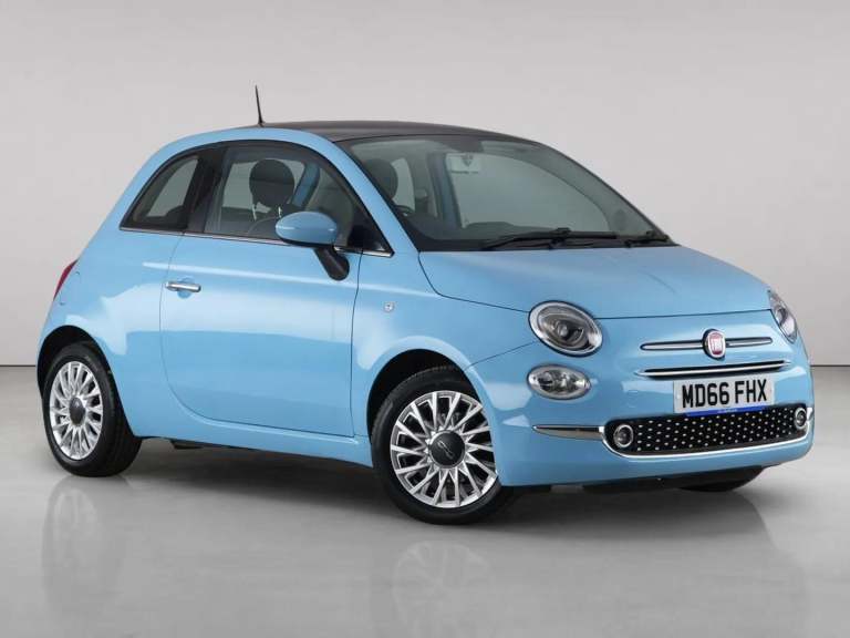 2016 Fiat 500 1.2 Lounge Euro 6 (s/s) 3dr Hatchback Petrol Manual