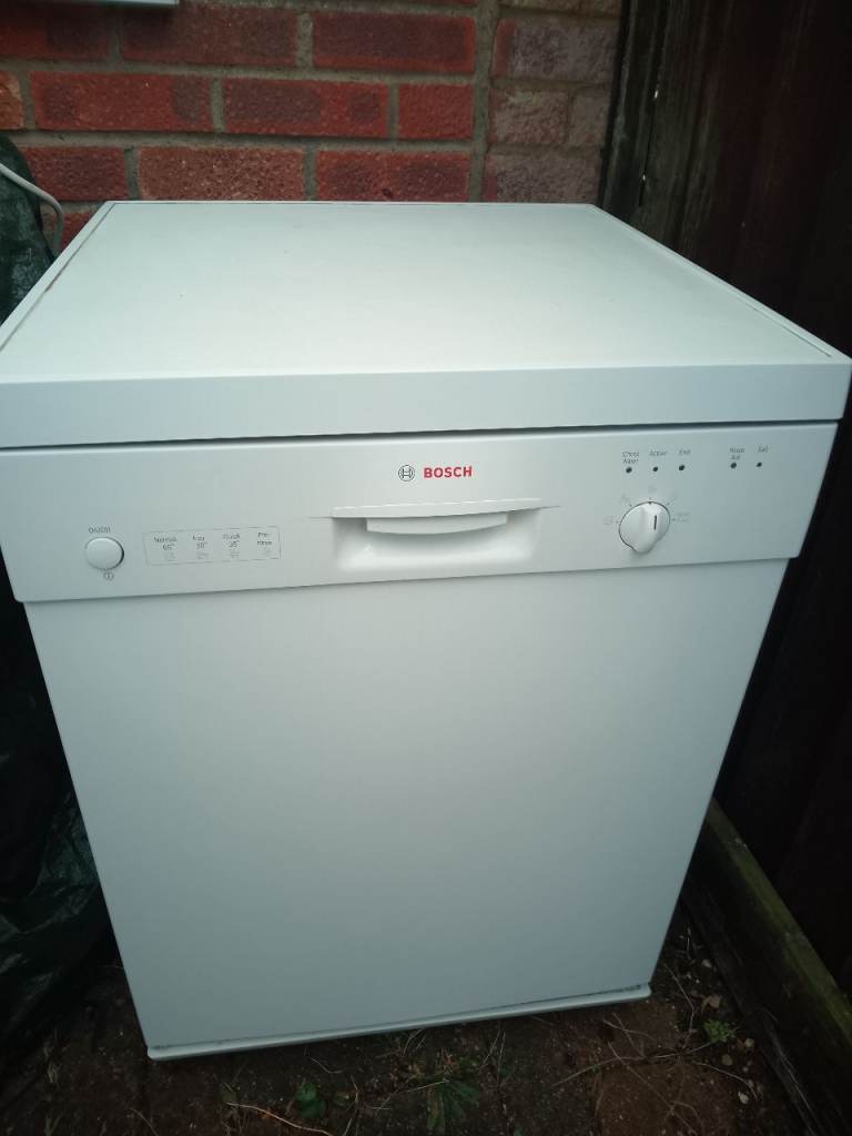 Bosch Dishwasher - White, Good Condition