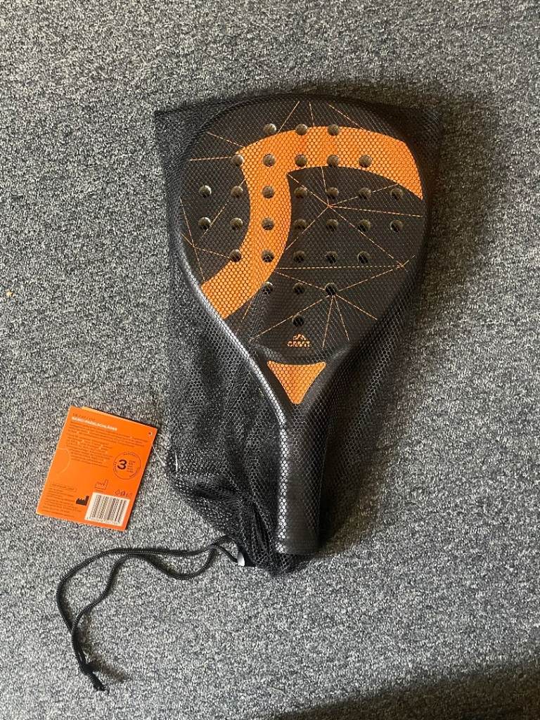 Padel Racket with Bag - Lightweight Beginner/Intermediate Adult Racket