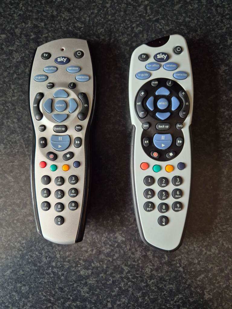 Sky TV remotes 