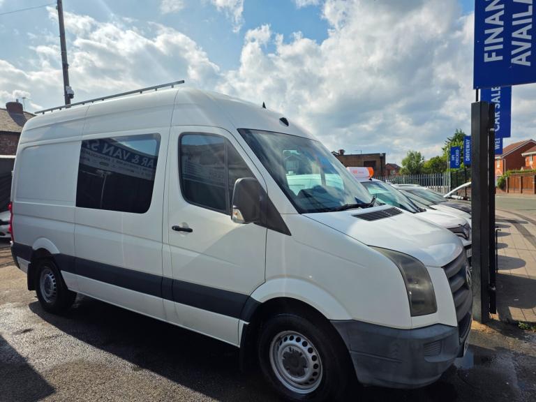 2007 VOLKSWAGEN CRAFTER 2.5 TDI 35 RWD L2 H1 VAN WHITE DIESEL MANUAL EX POLICE
