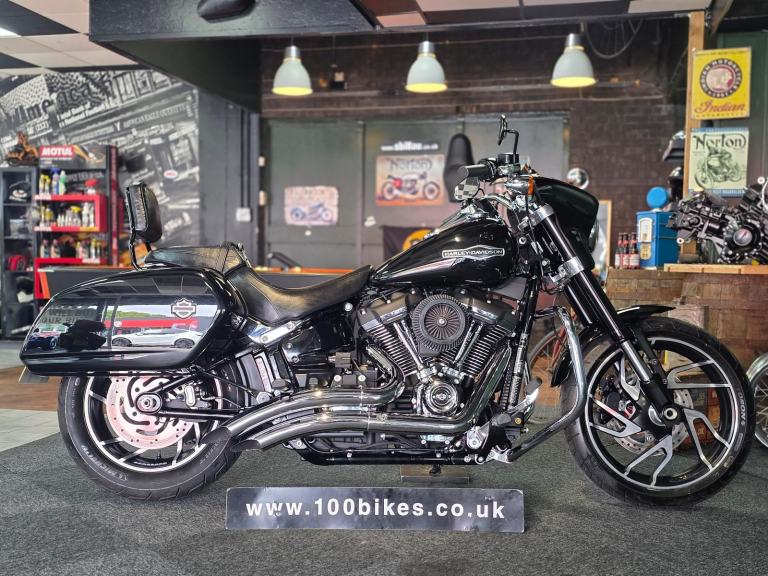 2018 HARLEY-DAVIDSON SPORT GLIDE 1745CC STAGE 2 8,600 MILE'S 
