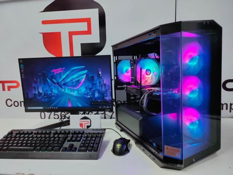 Christmas Club Gaming Computer PC Setup Bundle | Intel , 16GB, Nvidia, 1TB