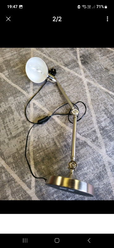 Table lamp adjustable desk lamp