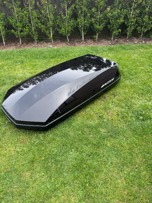 Exodus 580L Car Roof Box – Gloss Black