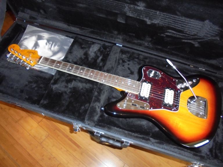 Kurt Cobain replica Fender Jaguar