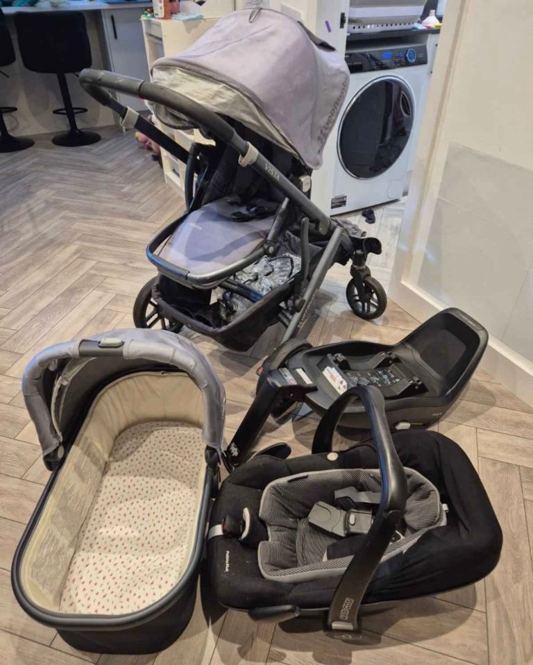 Pram and travel set 