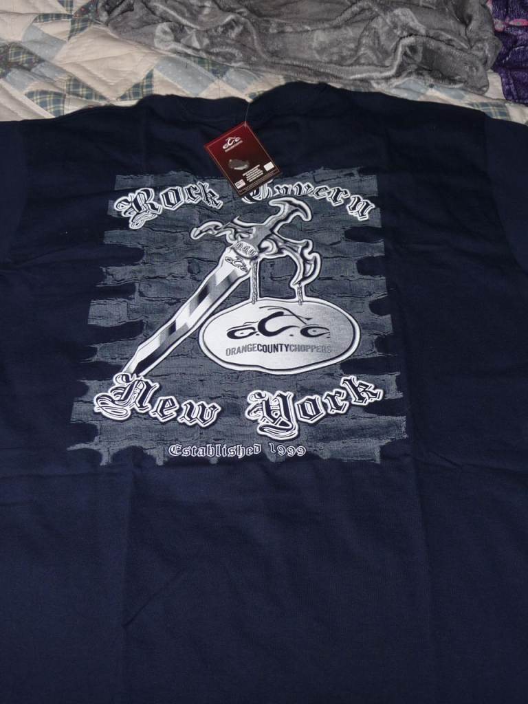 2 new biker t-shirts one price. new with tags