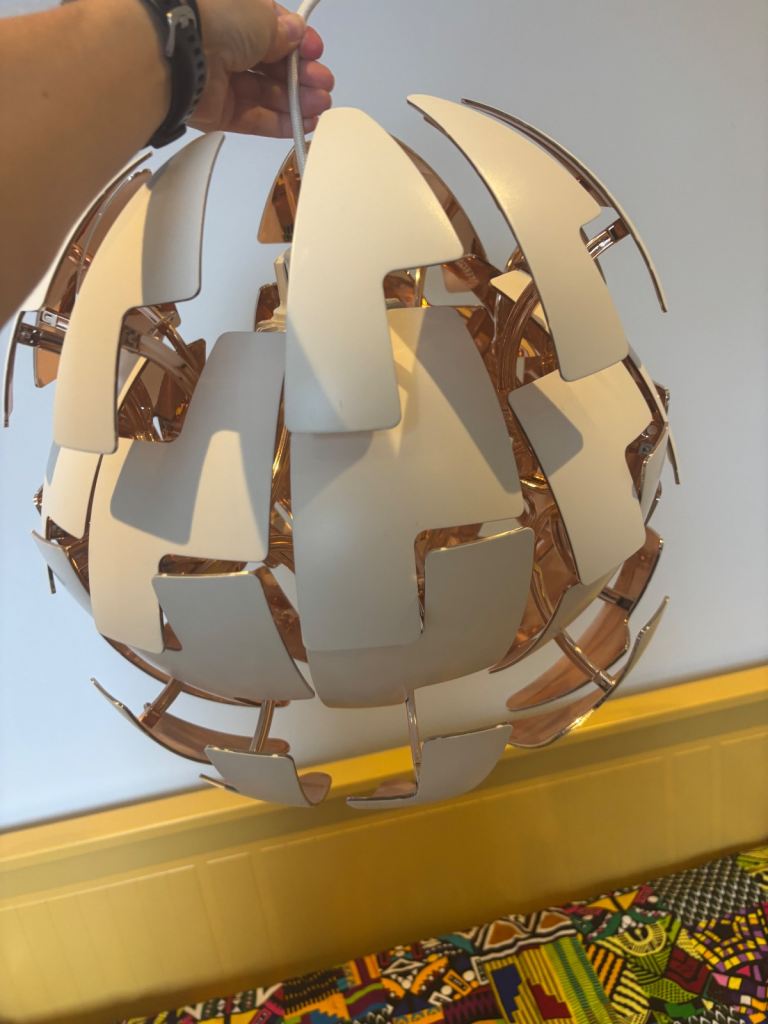 IKEA PS 2014 Lamp white copper colour