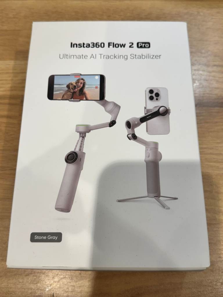 Insta360 Flow 2 Pro - AI Smartphone Gimbal Stabiliser - Like New/Boxed