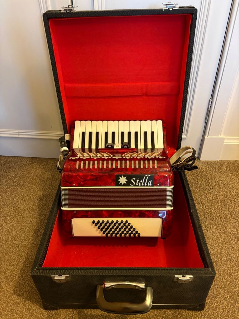 Stella 48 Bass Accordion 