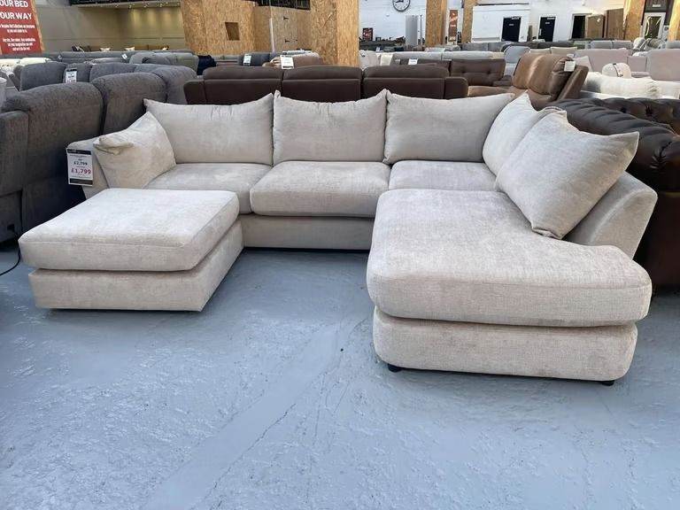 image for  Xmas UK Offer! 🎅🏻 DYLAN Corner Sofa & 3-2 Set | Delivered Today! **