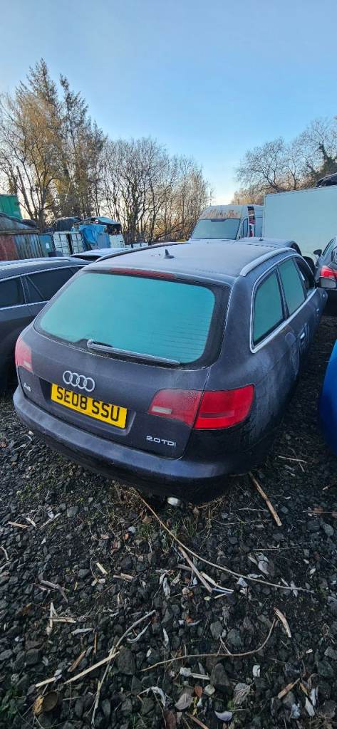 Audi a6 08 plate 2.0 tdi 