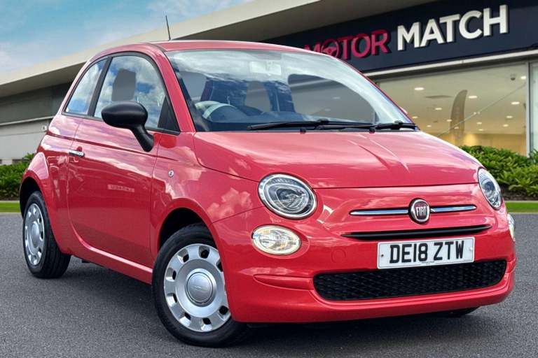 2018 Fiat 500 1.2 Pop Euro 6 (s/s) 3dr Hatchback PETROL Manual