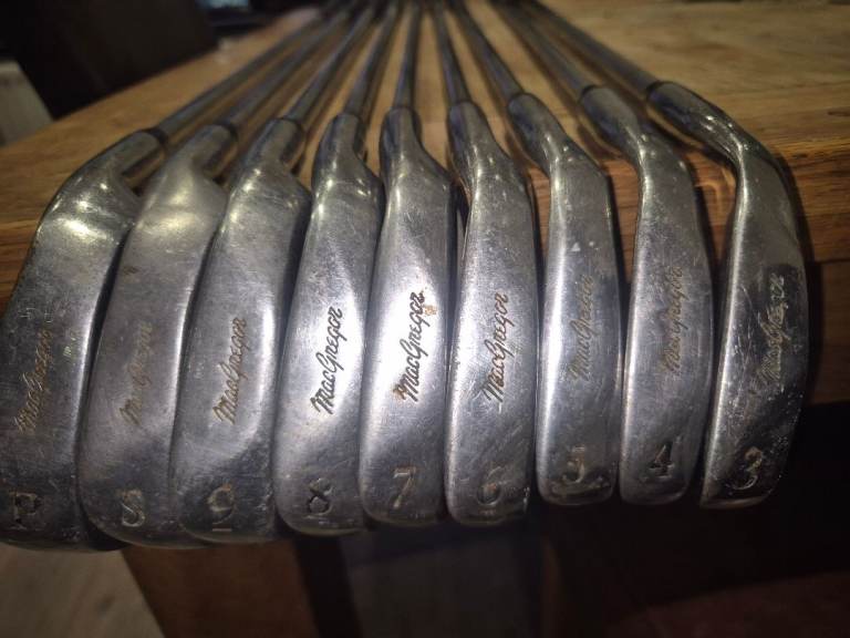 Full set of golf clubs from 3 iron to 9 iron and all the wedges