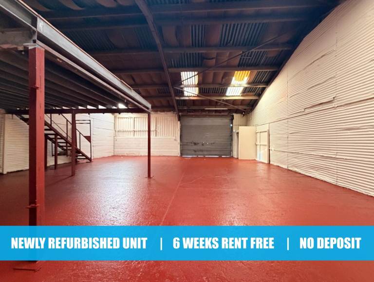 NEWLY REFURBISHED 2,000 sq ft Industrial Unit – Pentre, 14 mins drive Shrewsbury, 30 mins - Telford