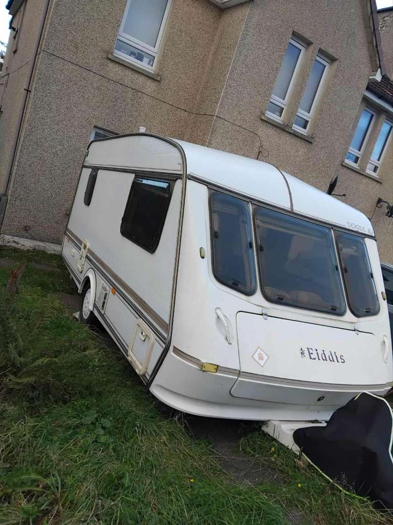 Old Elddis caravan
