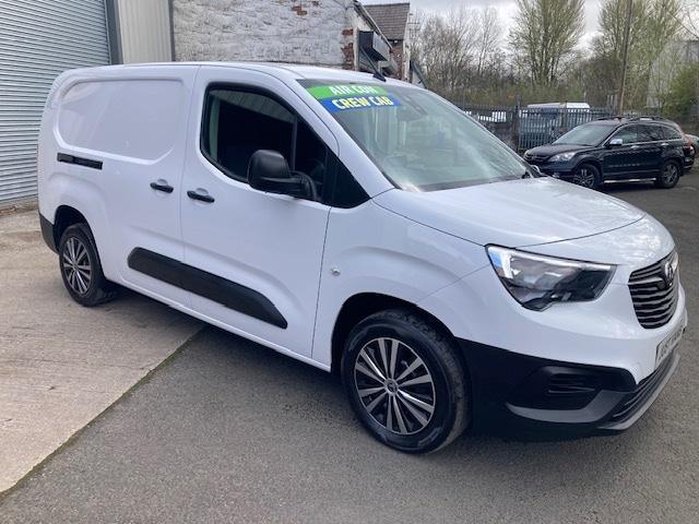 2023 Vauxhall Combo 2300 1.5 Turbo D 100ps H1 Prime Crew Van PANEL VAN DIESEL Manual