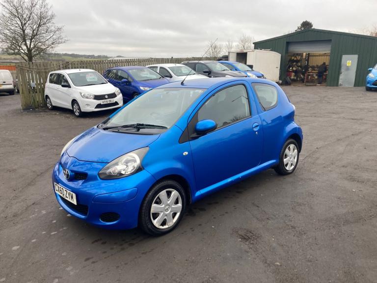 2011 Toyota AYGO 1.0 VVT-i Blue 3dr HATCHBACK Petrol Manual