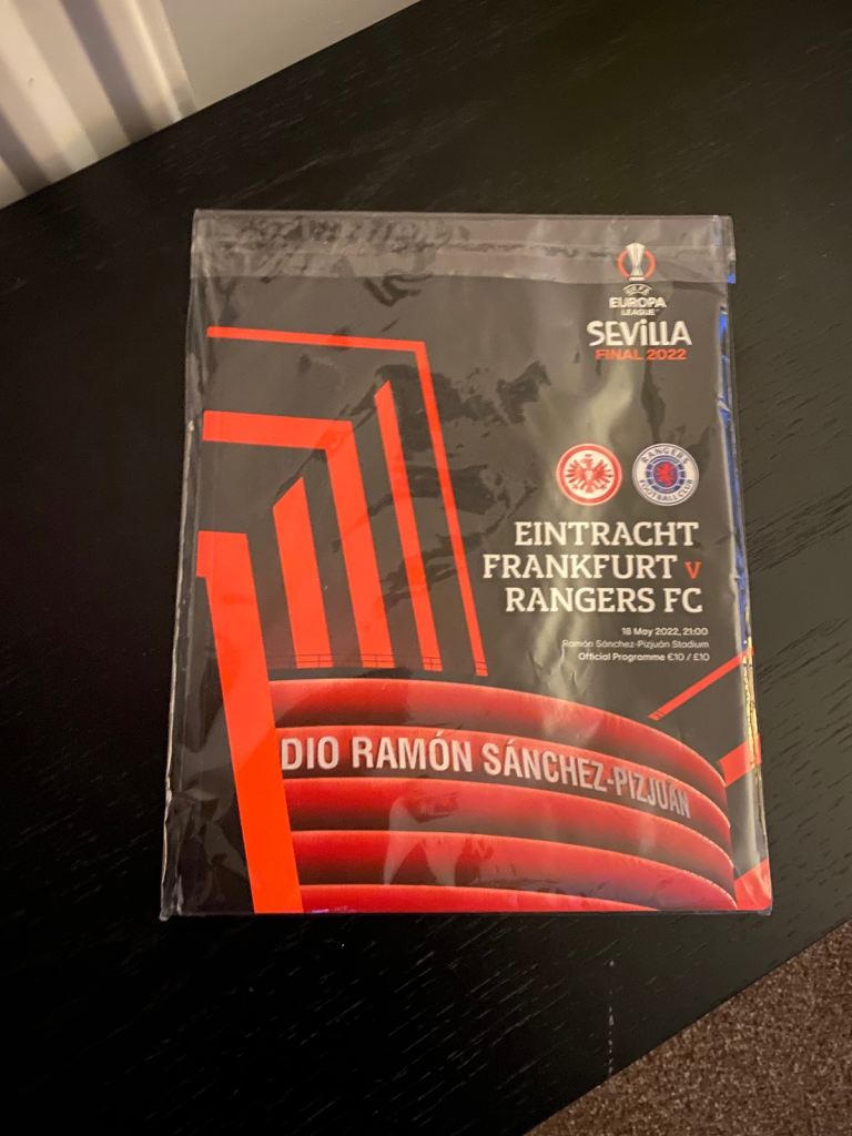 Seville cup final Eintracht v rangers